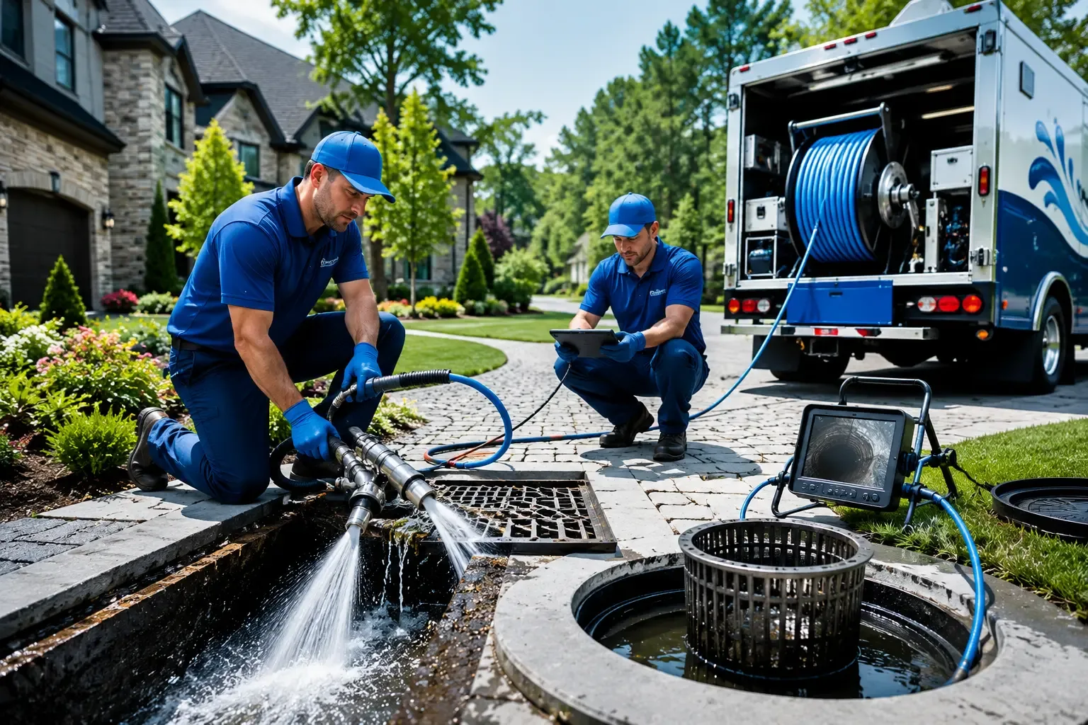 Local outdoor drain cleaning professionals in Hollis Center, ME